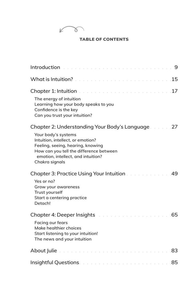 Table of Contents